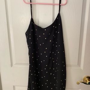 Reformation Black Star Dress